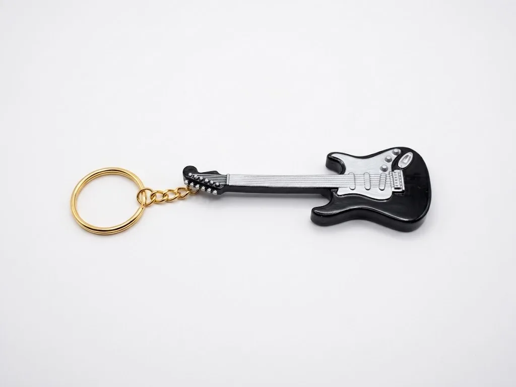 Chaveiro Guitarra Preta