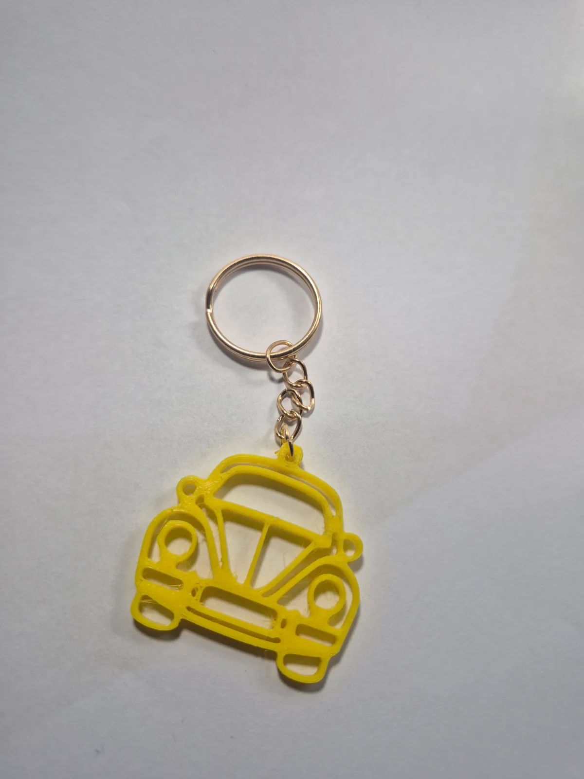 Chaveiro Fusca Amarelo